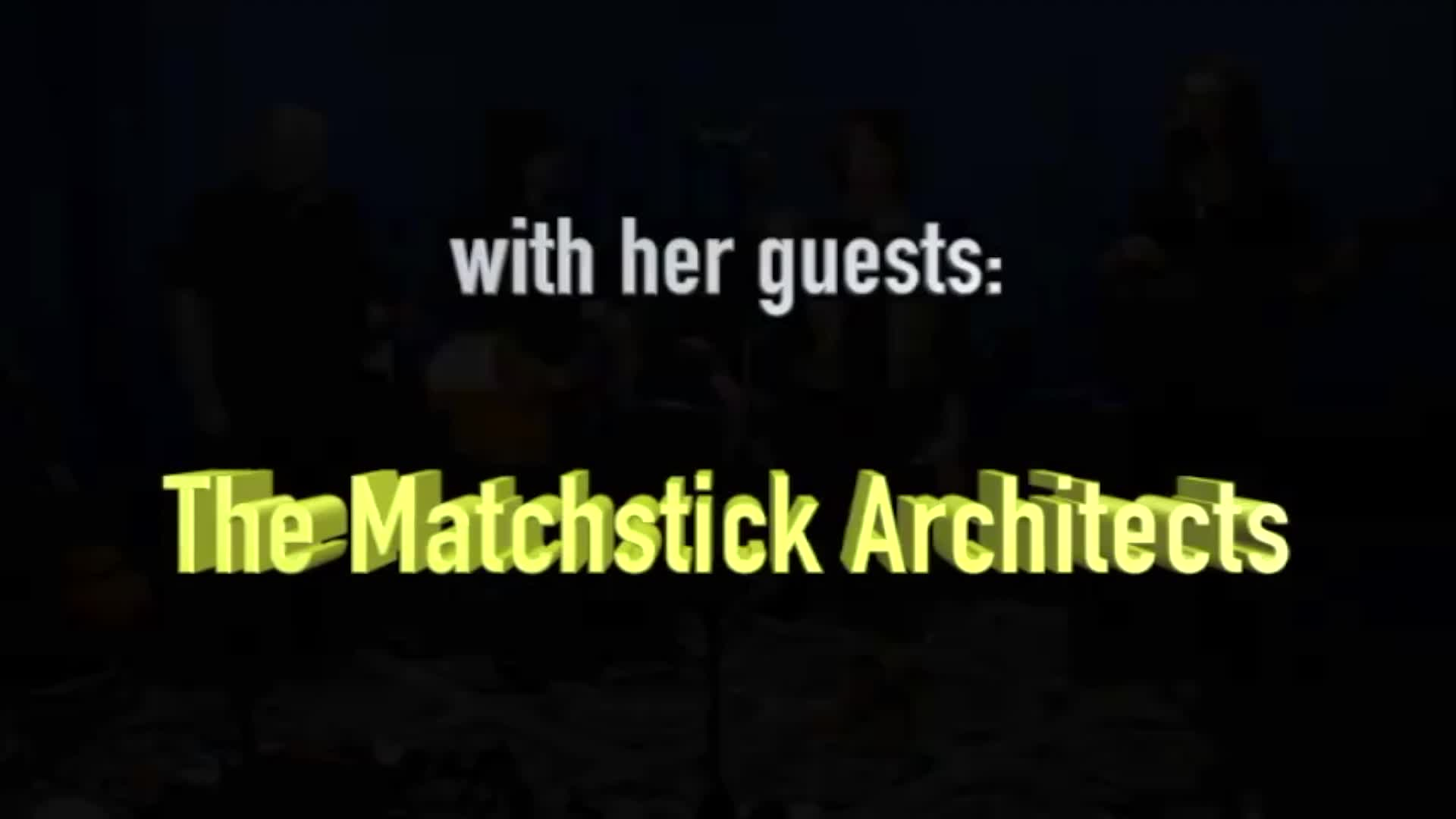 Artists In New England:  'Matchstick Architects'
