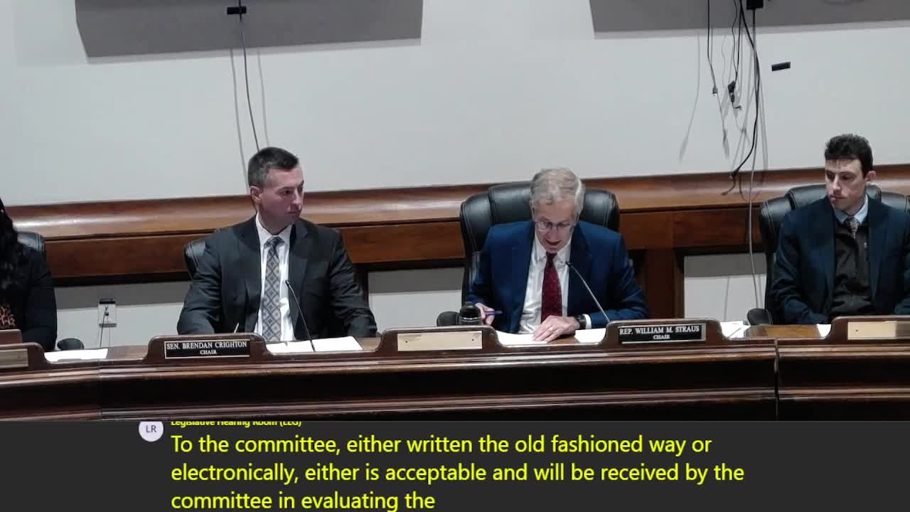 MA Joint Committee on Transportation - Nov. 20, 2023