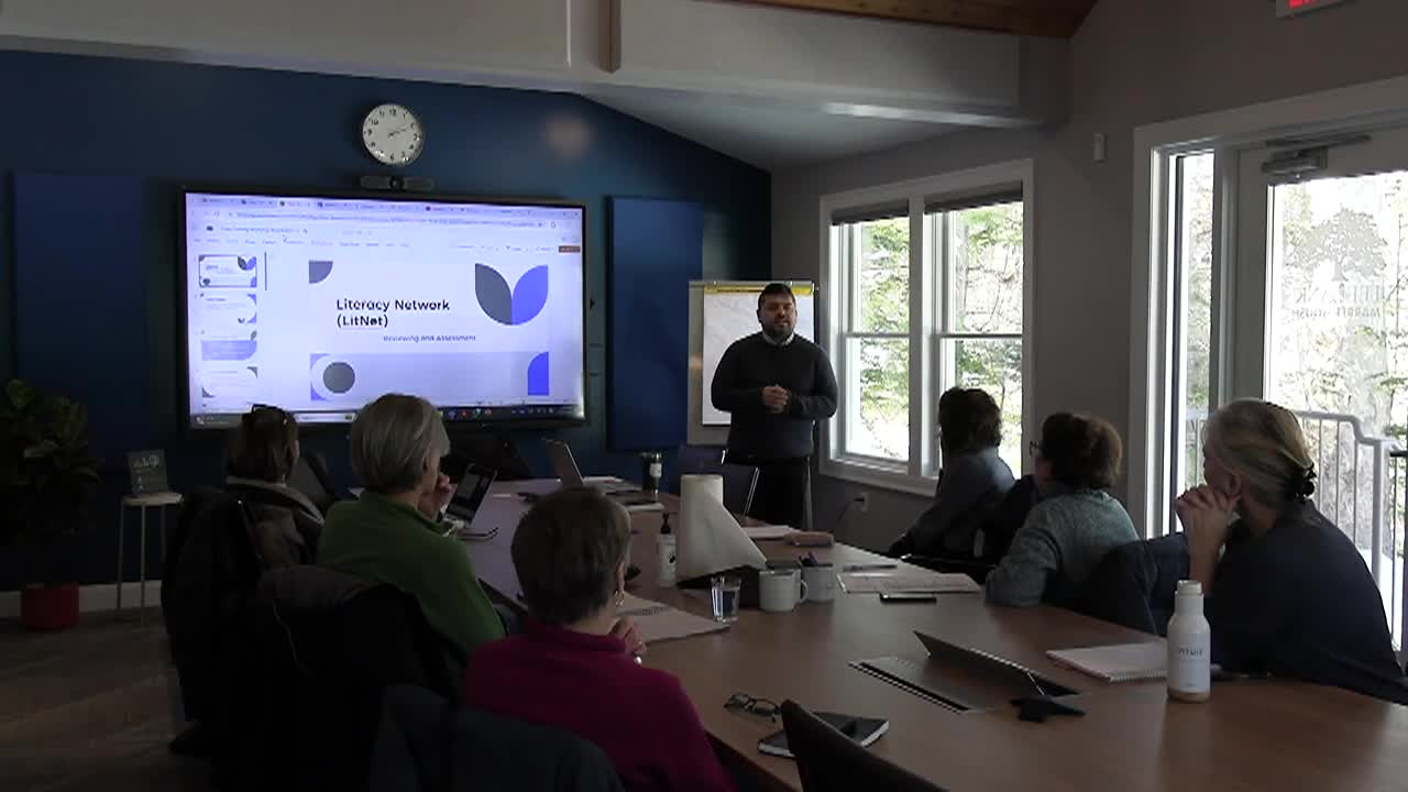 Literacy Network Review & Assessment Workshop - Feb. 21, 2025