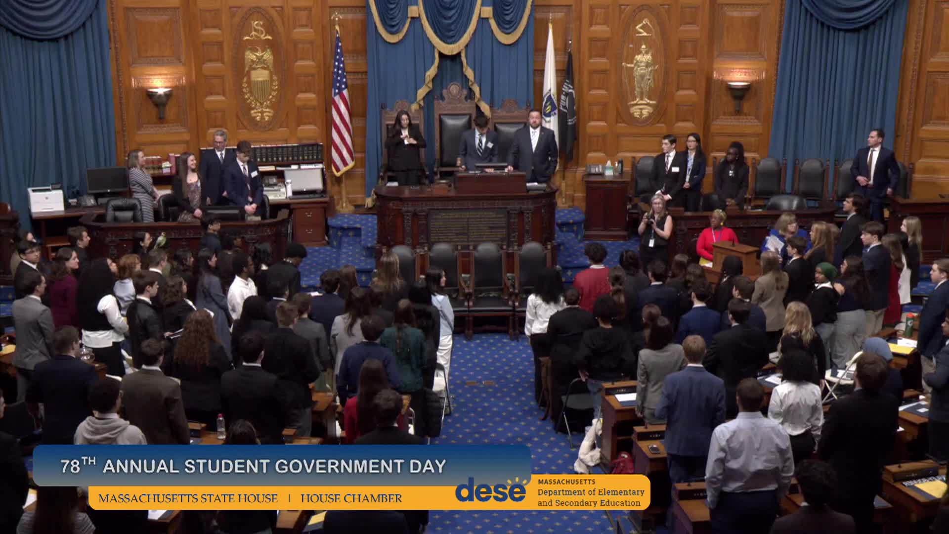 MA 78th Annual Student Government Day Mock Hearing - April 4, 2025