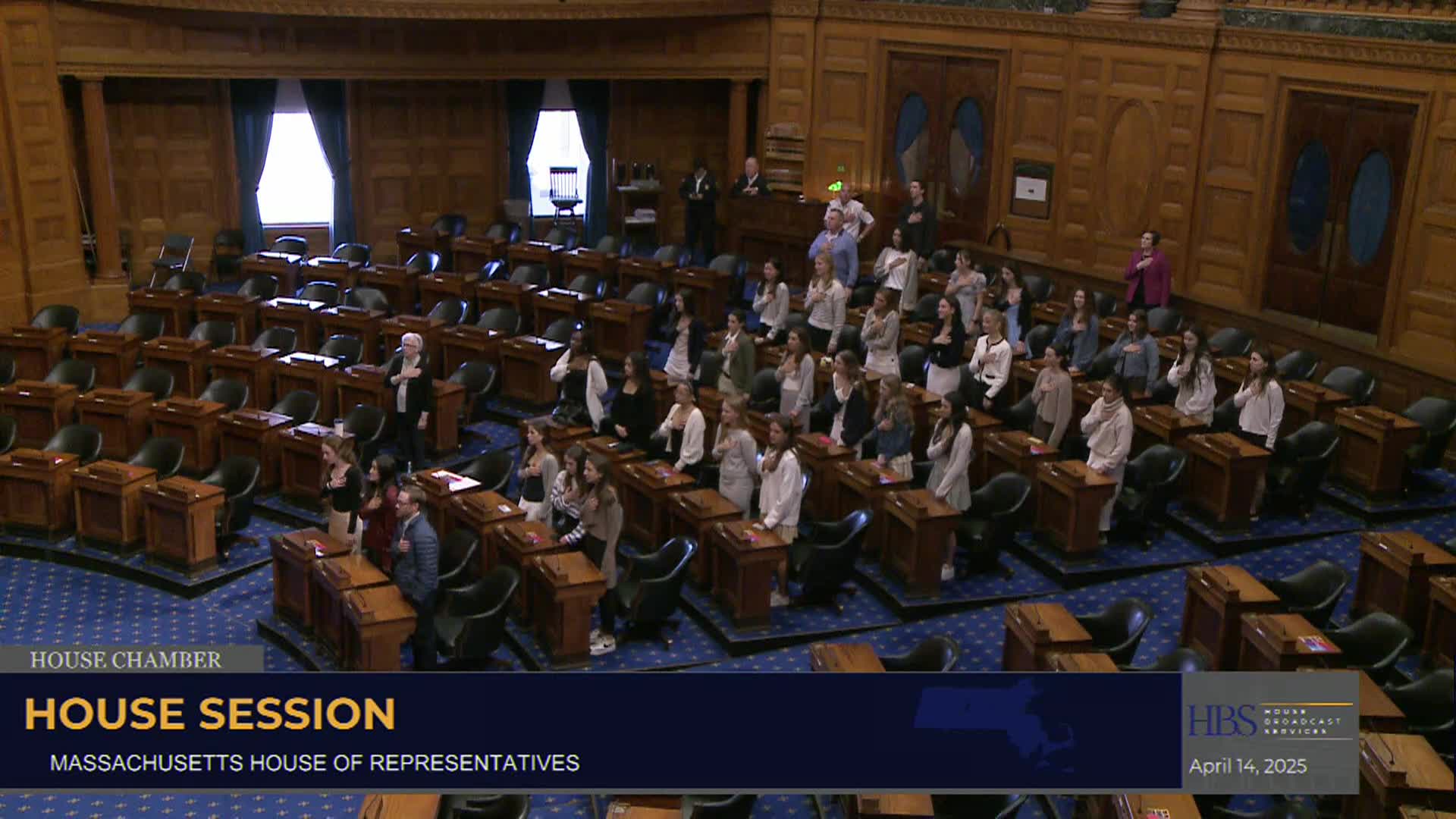 MA House of Representatives Informal Session - April 14, 2025