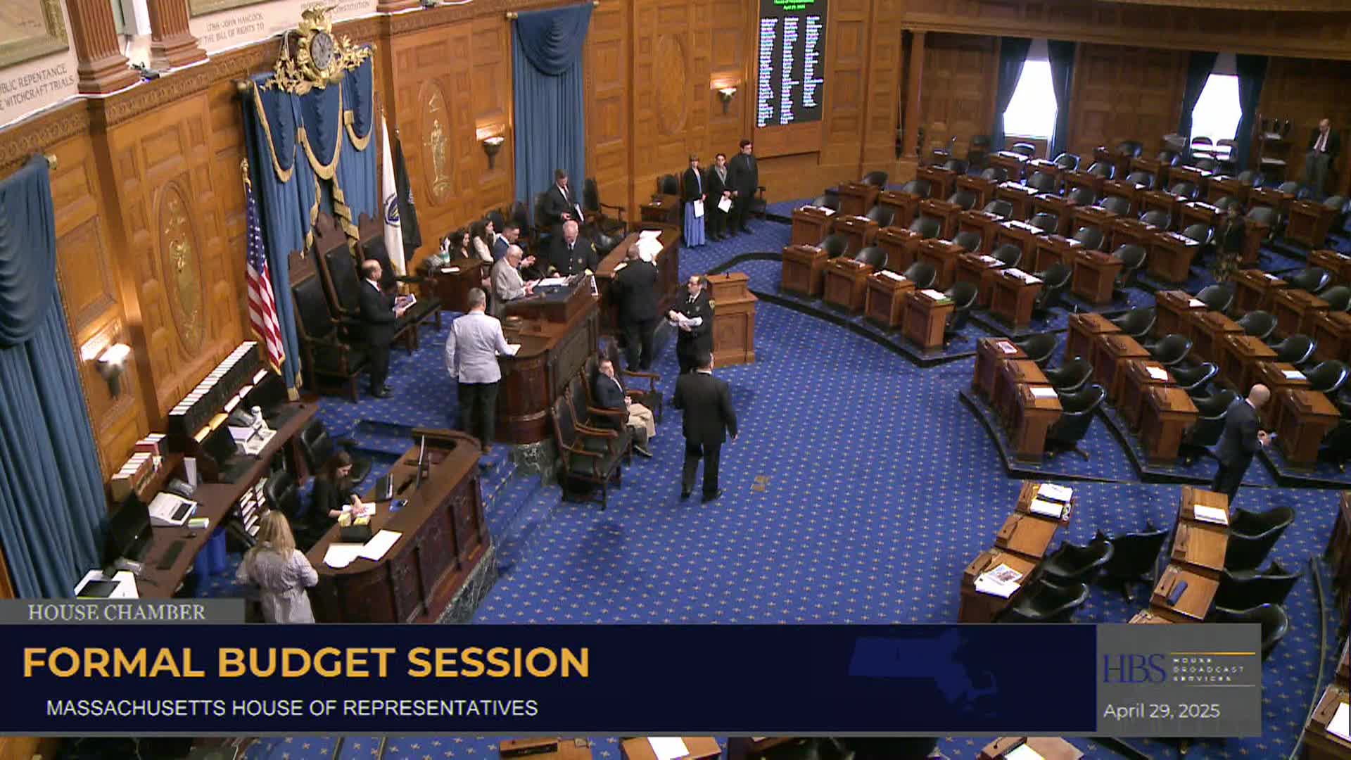 MA House of Representatives FY 2026 Budget Day #2 - April 29, 2025