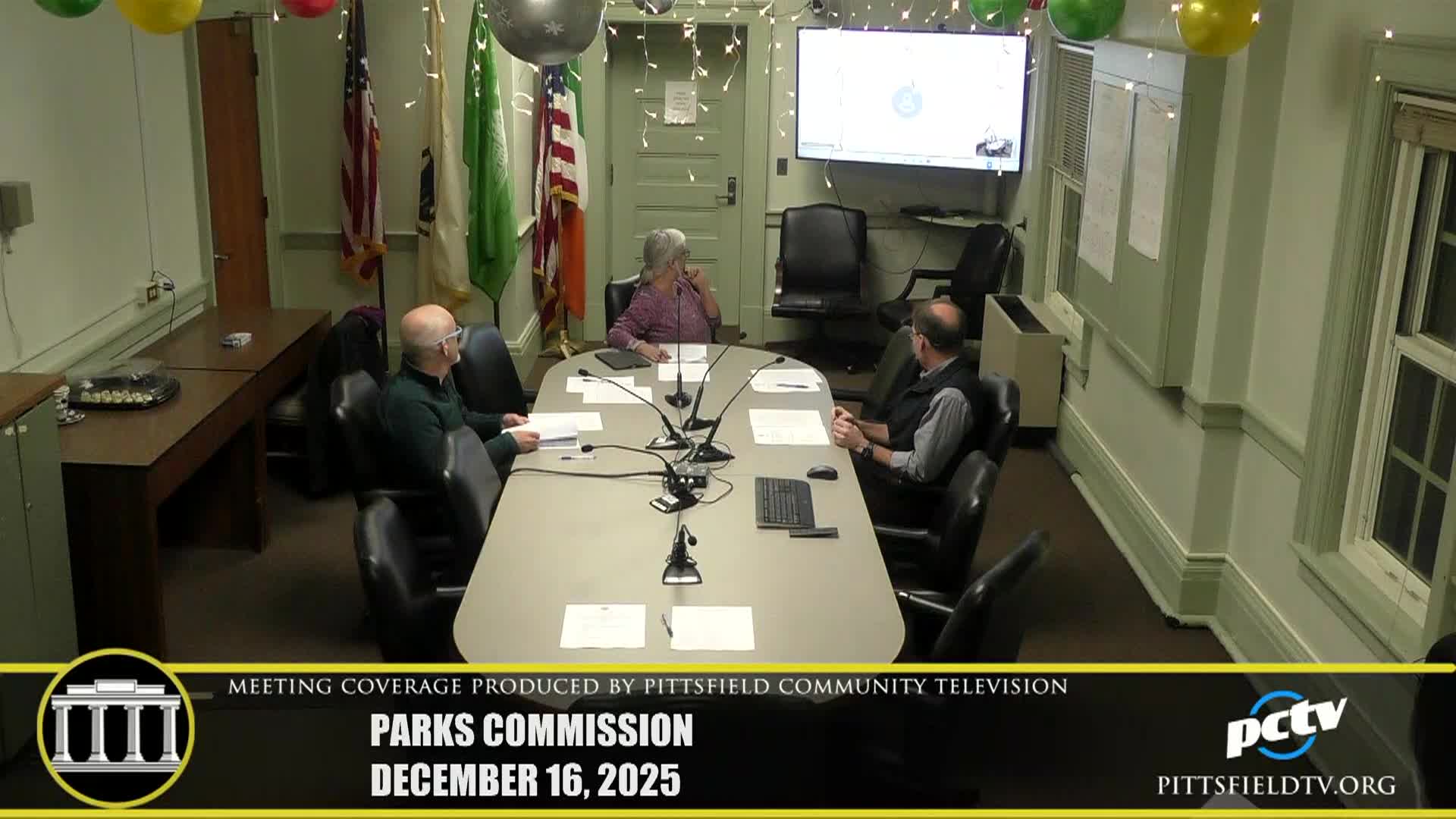 Pittsfield Park Commission - December 16, 2025
