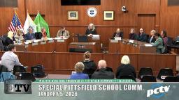 Thumbnail image for Special Pittsfield School Committee Meeting - January 5, 2026