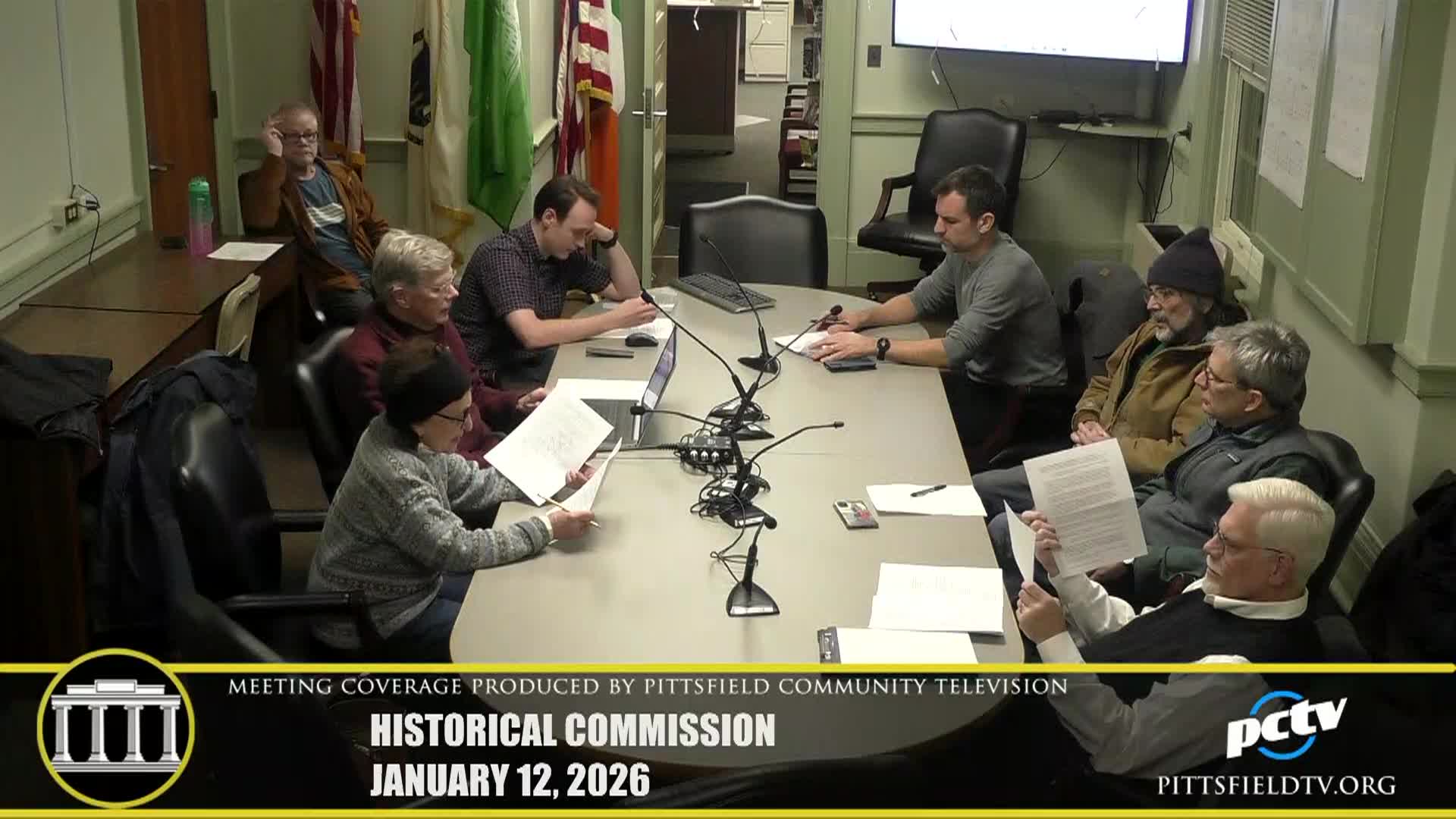 Thumbnail image for Pittsfield Historical Commission - January 12, 2026