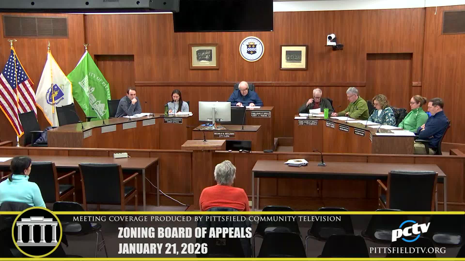 Thumbnail image for Pittsfield Zoning Board of Appeals - January 21, 2026
