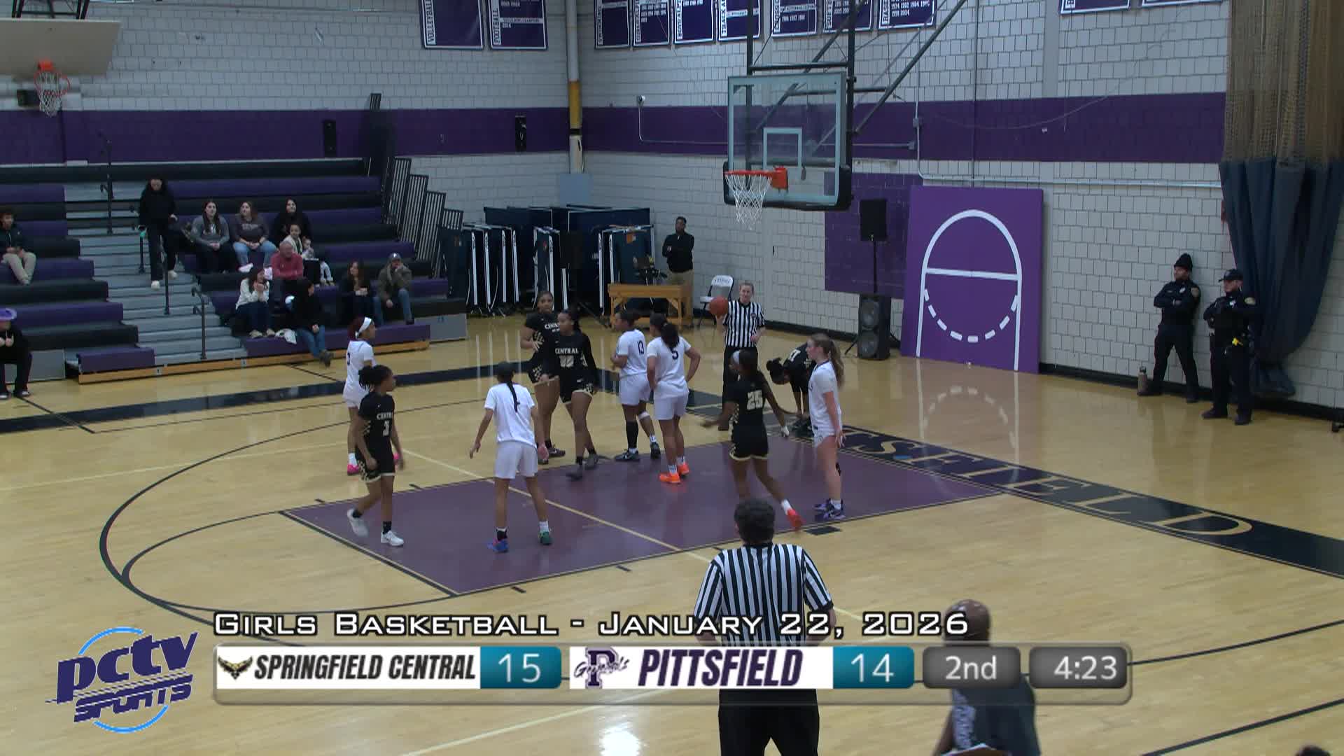 Thumbnail image for High School Girls Basketball - Springfield Central vs. PHS - 1/22/26