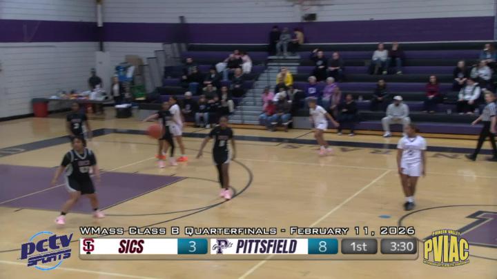 Thumbnail image for High School Girls Basketball WMass Class B Quarterfinal - (8) SICS vs. (1) PHS - 2/11/26