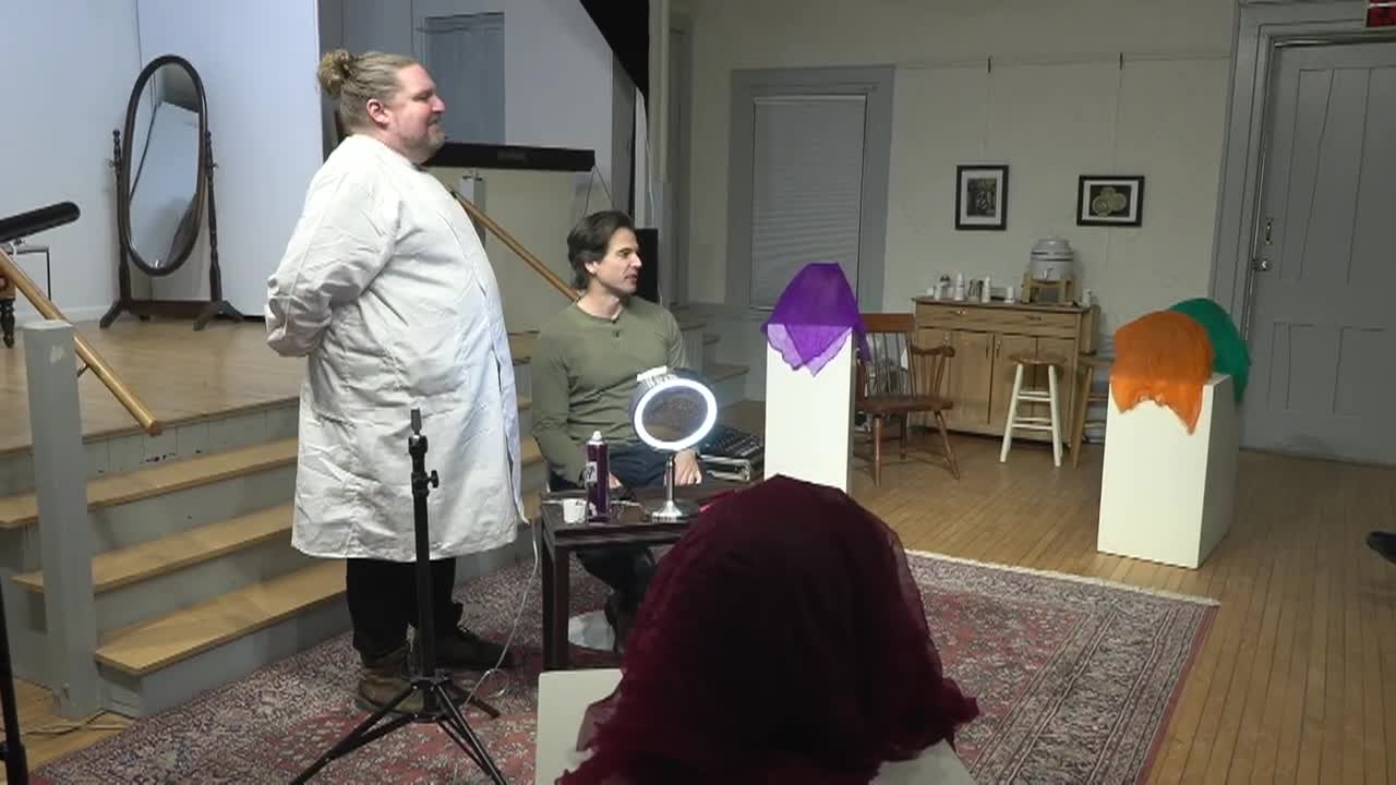 Thumbnail image for Douglas Ray Williams in "Wigs," presented by the Becket Arts Center