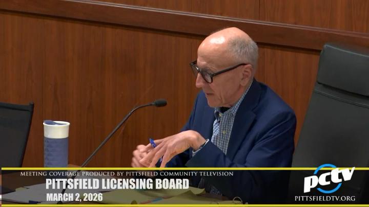 Thumbnail image for Pittsfield Licensing Board - March 2, 2026